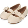 Mia Wool Flats, White - Flats - 2 - thumbnail