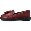 Vita Loafers, Burgundy - Loafers - 1 - thumbnail