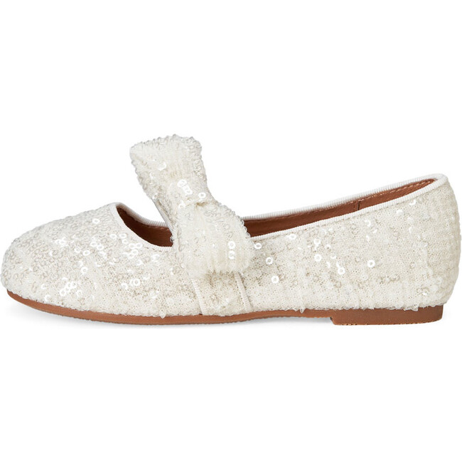 Mia 2.0 Sequins Bow Detail Shoes, White