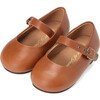 Eva Leather Mary Janes, Brown - Mary Janes - 2