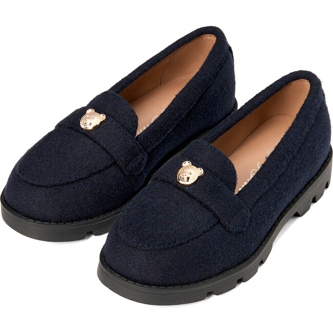 Parker Wool Loafers, Navy