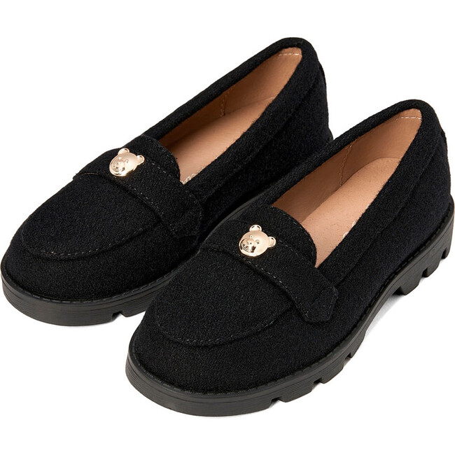 Parker Wool Loafers, Black