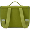 Boston Wool Adjustable Shoulder Strap Schoolbag, Green - Bags - 2 - thumbnail