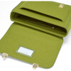 Boston Wool Adjustable Shoulder Strap Schoolbag, Green - Bags - 6 - thumbnail