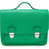 Boston Adjustable Shoulder Strap Schoolbag, Green - Bags - 1 - thumbnail