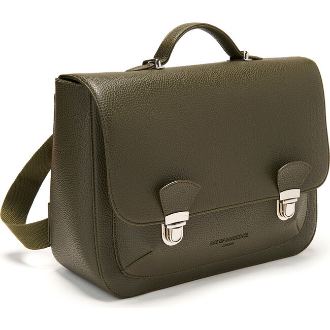 Boston Adjustable Shoulder Strap Schoolbag, Khaki