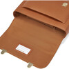 Boston Adjustable Shoulder Strap Schoolbag, Camel - Bags - 4 - thumbnail