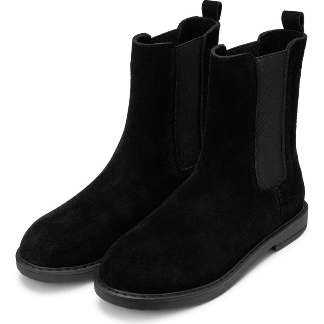 Nala Suede Chelsea Boots, Black