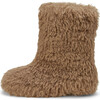 Yuki Midi Wool Lined Faux Fur Boots, Brown - Boots - 1 - thumbnail