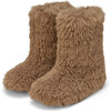 Yuki Midi Wool Lined Faux Fur Boots, Brown - Boots - 2