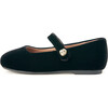 Whitney Velvet Square-Toe Mary Jane Shoes, Black - Mary Janes - 1 - thumbnail