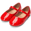 Coco Patent Leather Quilt Mary Jane Shoes, Red - Mary Janes - 2 - thumbnail