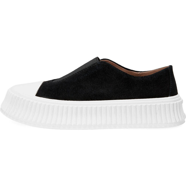 Archi Suede Slip-On Sneakers, Black