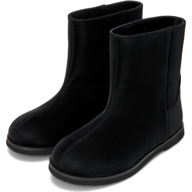 Ann 3.0 Suede Straight Boots, Black