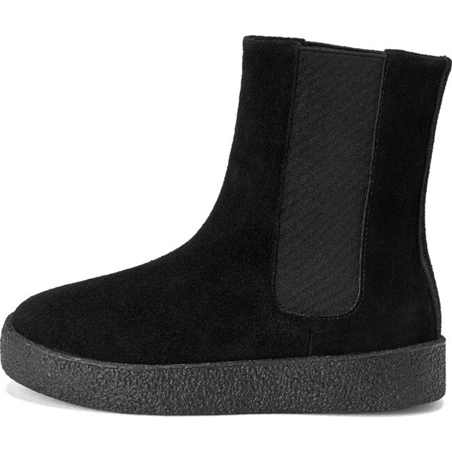 Adalyn Suede Chelsea Boots, Black