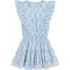 Gustavia Dress Mini Roses Blue - Dresses - 1 - thumbnail