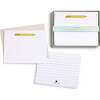Set of 8 Flat Notecards, Pencil - Paper Goods - 2 - thumbnail