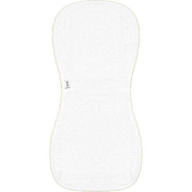 Terry/Picot Baby Burp Cloth in Yellow