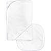 Terry/Picot Baby Towel + Wash Set in Lavender - Towels - 1 - thumbnail