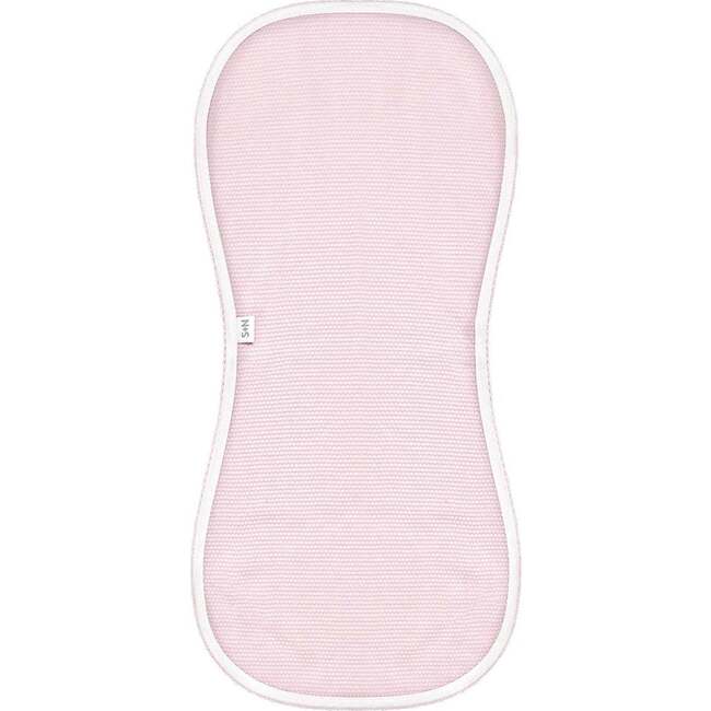 Popcorn Baby Burp Cloth in Light Pink