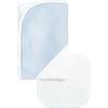 Popcorn Baby Towel + Wash Set in Light Blue - Towels - 1 - thumbnail