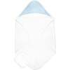 Popcorn Baby Towel + Wash Set in Light Blue - Towels - 2