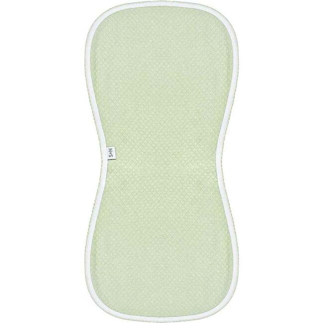 Diamond Baby Burp Cloth in Pistachio