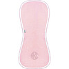 Diamond Baby Burp Cloth in Pink/Rosewood - Burp Cloths - 2 - thumbnail