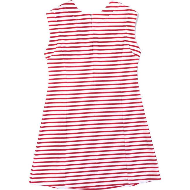 The Laine Dress, Rhode Island Red & White Stripe - Dresses - 7
