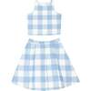 The Jackie Set, Breezy Blue Gingham - Mixed Apparel Set - 1 - thumbnail