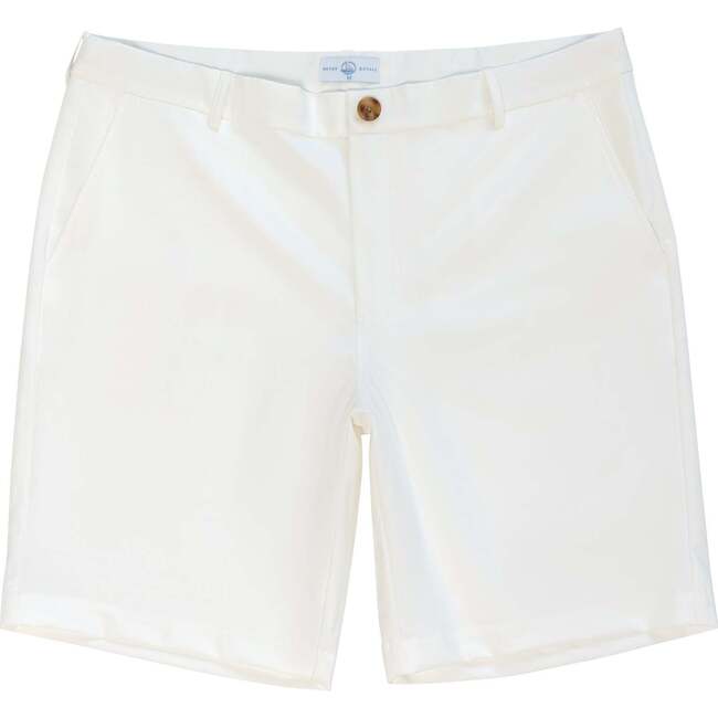 Men's Performance Shorts, Classic White