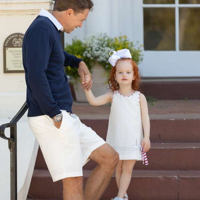 Men's Performance Shorts, Classic White