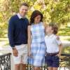The Jackie Set, Breezy Blue Gingham - Mixed Apparel Set - 4