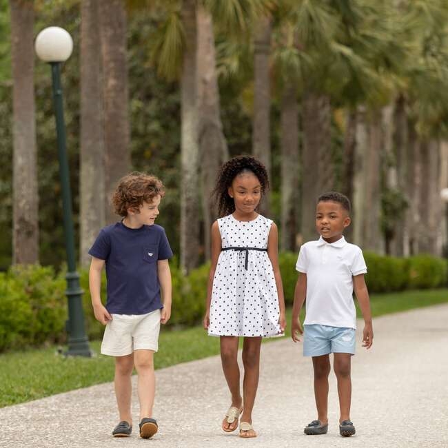 Liam Shorts, Classic White Seersucker