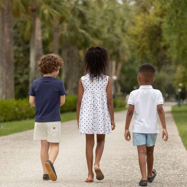 Liam Shorts, Classic White Seersucker - Shorts - 4