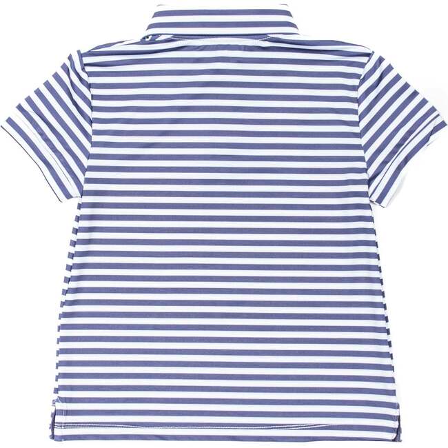 Match Point Polo, Narragansett Navy Stripe - Polo Shirts - 6