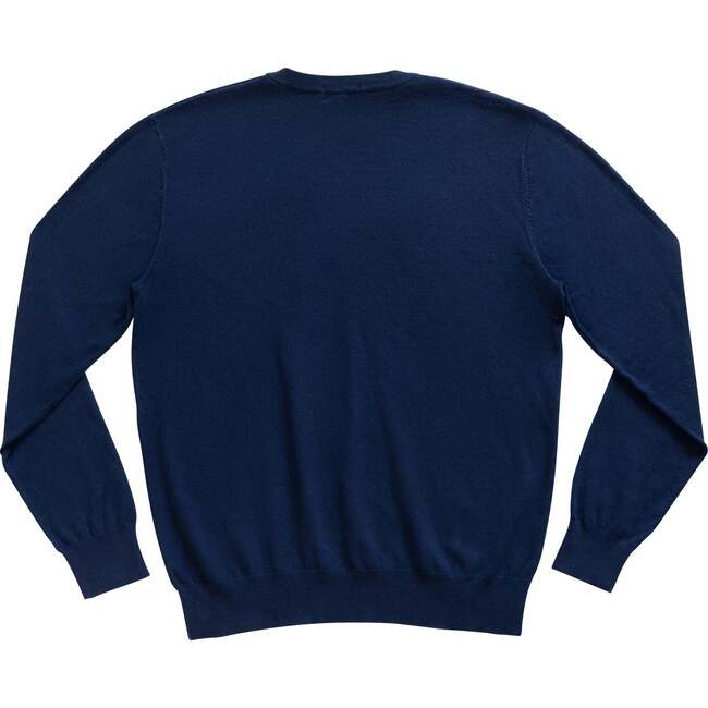 Men's Christopher Crewneck, Navy - Shirts - 7