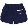 Set Point Elastic Waist Lined Back Pocket Shorts, Narragansett Navy - Shorts - 6