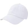 Caddie Adjustable Baseball Cap, Wimbledon White - Hats - 1 - thumbnail
