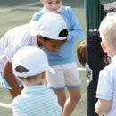 Caddie Adjustable Baseball Cap, Wimbledon White - Hats - 3