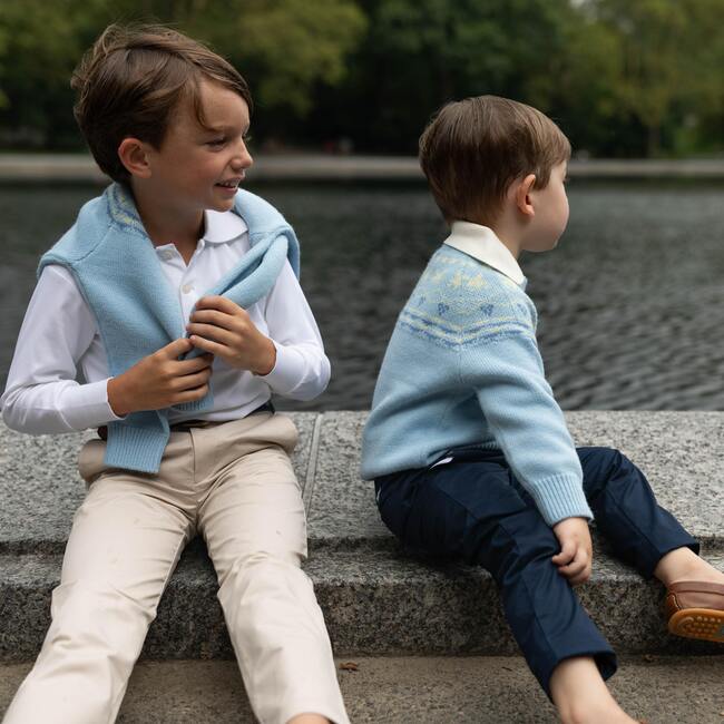 Bradford Slim-Fit Chino Pocket Trousers, King's Way Khaki - Pants - 5