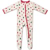 Santa Zippered Footie Santa - Footie Pajamas - 1 - thumbnail