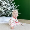 Santa Zippered Footie Santa - Footie Pajamas - 4 - thumbnail