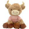 Personalized Harriet Highland Cow Soft Toy, Pink - Plush - 1 - thumbnail