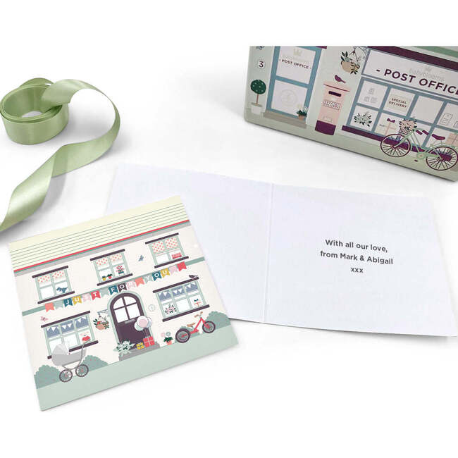 Personalized Harriet Highland Cow Soft Toy, Blue - Plush - 4