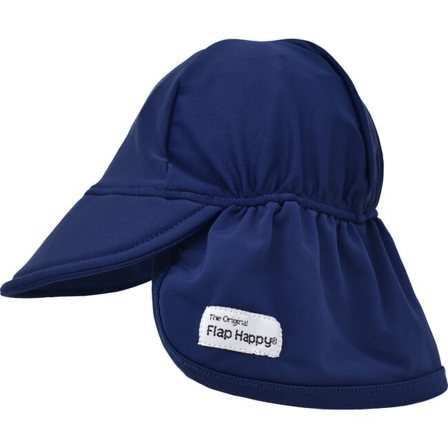 Swim Flap Hat 2 Pack, White & Navy