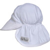Swim Flap Hat 2 Pack, White & Navy - Sun Hats - 3