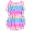 Kala Beach Swim Cover-Up, Rainbow Ombre - Cover-Ups - 1 - thumbnail