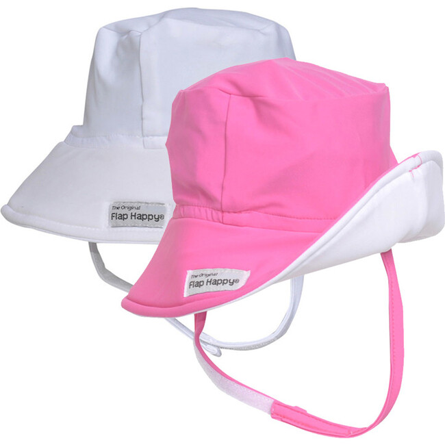Fun in the Sun hat 2 Pack, White & Kohala