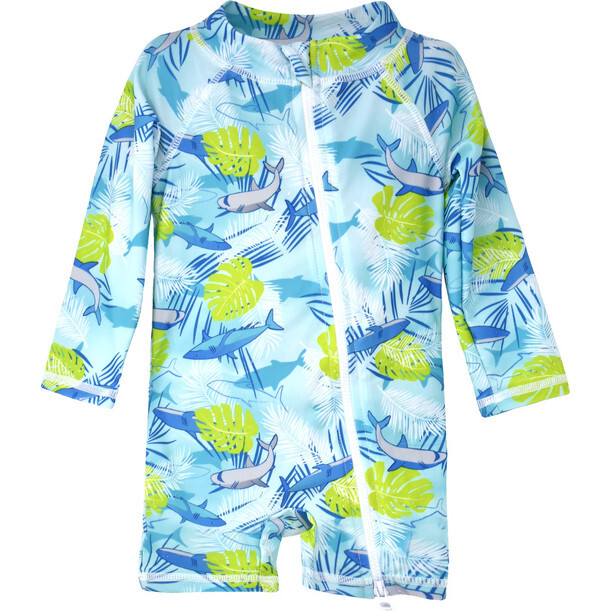 UPF 50 Shortie Surf Swimsuit, Undersea Paradise - Rash Guards - 1